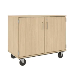 Mobile 18 Bin Storage Unit