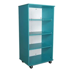 Mobile Bookcase with Dry Erase Back (30