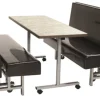 Mobile Folding Cafeteria Booth & Table Packages