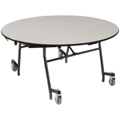 Mobile Shape EasyFold Tables w/ Round Top