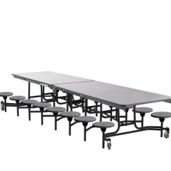 Mobile Stool Cafeteria Tables - Grades K-4