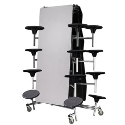 Mobile Stool Cafeteria Tables - Grades K-4