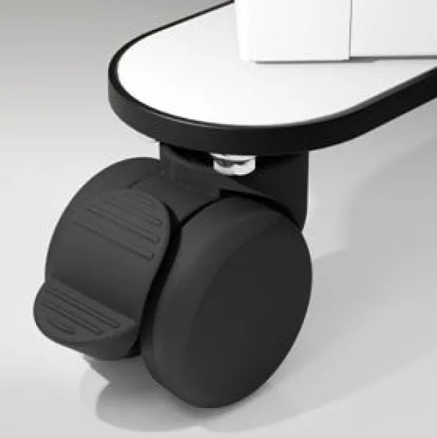 Mobile Teacher's Standing Height Desk
