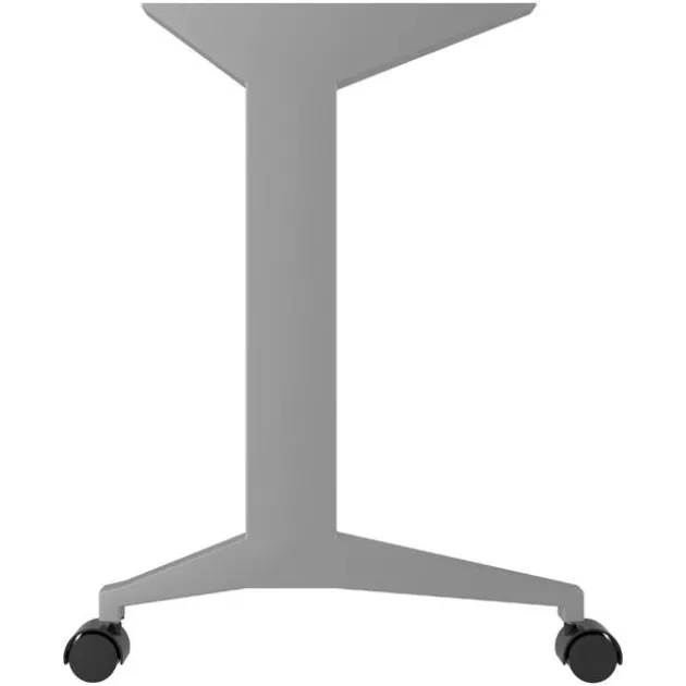 Modern Teacher T-Leg Desk w/ Single Pedestal - 60” W x 24” D
