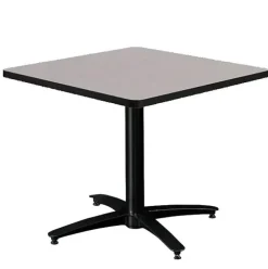 Mode Square Counter Height Cafe Table w/ Arched Base