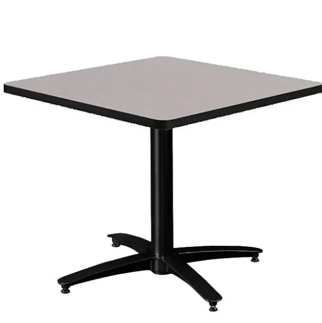 Mode Square Counter Height Cafe Table w/ Arched Base