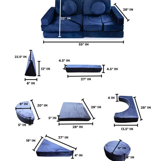 Modular Children's Sofa Set