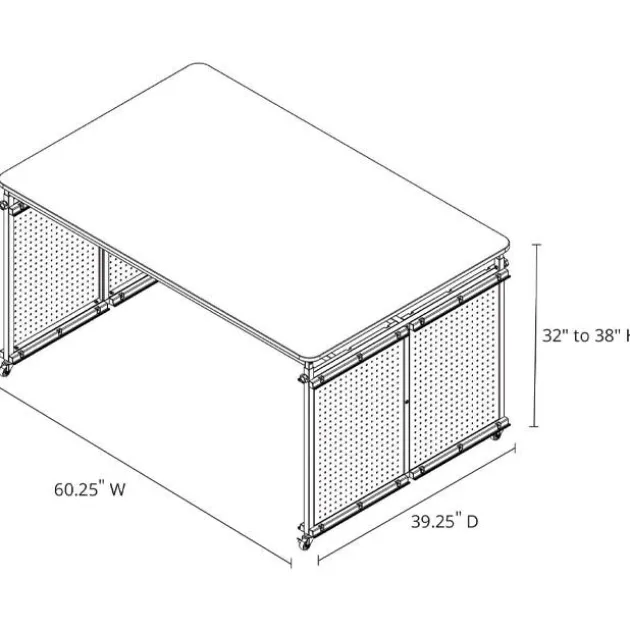 Modular Makerspace Table