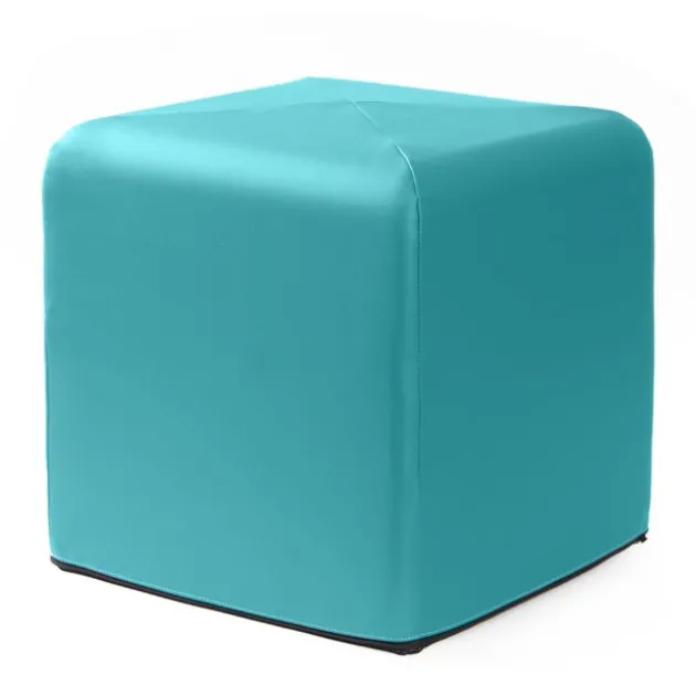 Monroe Vinyl Cube Ottoman
