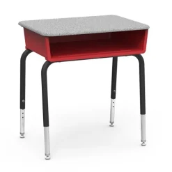 785M Solid Plastic Open Front Student Desks