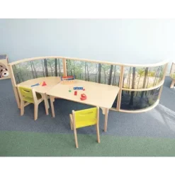 Nature View Serenity Table w/ Privacy Screen