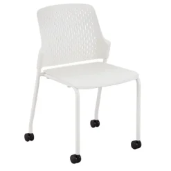 Next Series Stack Chairs w/ Casters (Set of 4)