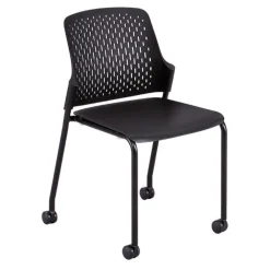Next Series Stack Chairs w/ Casters (Set of 4)