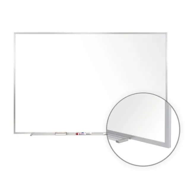 Non-Magnetic Whiteboard- Aluminum Frame