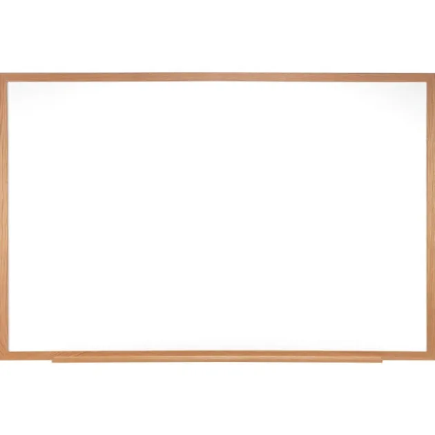 Non-Magnetic Whiteboard- Wood Frame