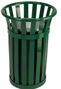 Oakley Collection Slatted Urn Basket