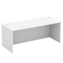 Office Desk Shell with Full Modesty Panels