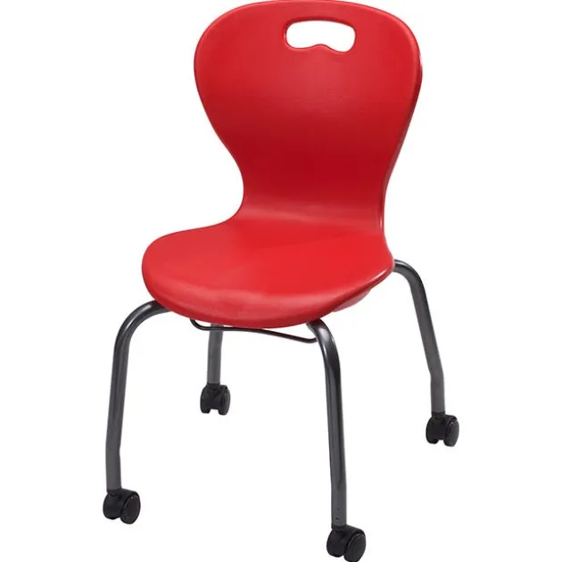 Omnia Stacking Chair w/ Casters (17" H - 5th-Adult)