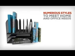 Onyx Desktop File Organizer, 6- Pack