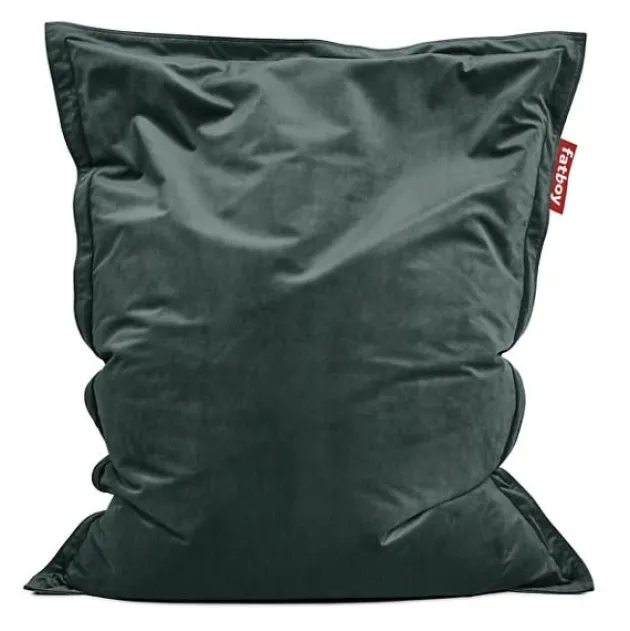 Original Slim Recycled Velvet Bean Bag