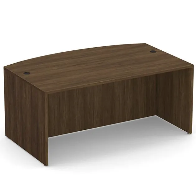 OS Laminate Bow Front Executive U-Shape Desk Suite w/ Hutch