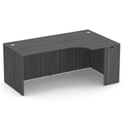 OS Laminate Bow Front Executive U-Shape Desk Suite w/ Hutch