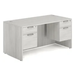 OS Laminate Desk W/ Double Hanging Pedestals (60