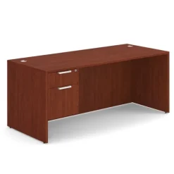OS Laminate Desk W/ Single Hanging Pedestal (71