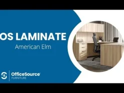 OS Laminate Double Pedestal Desk