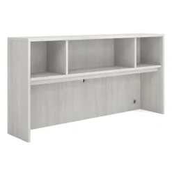 OS Laminate L-Shaped Desk Suite w/ Open Hutch