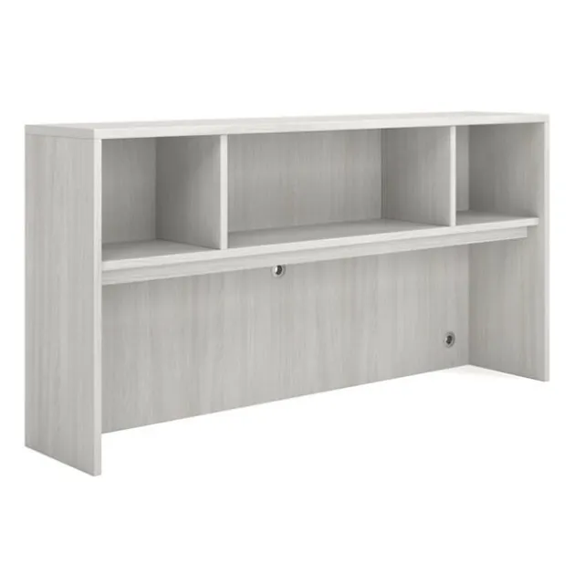 OS Laminate L-Shaped Desk Suite w/ Open Hutch
