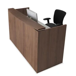 OS Laminate Reception Desk w/ Transaction Shelf