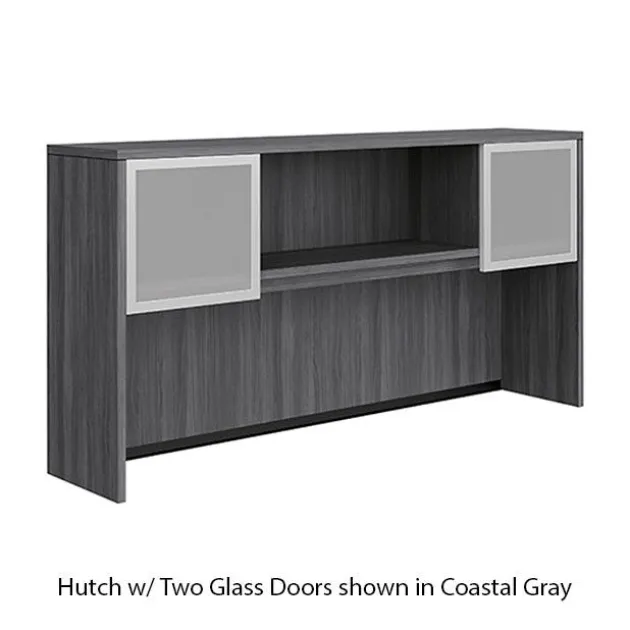 OS Laminate Wall Desk Unit w/ Storage & Combo Files
