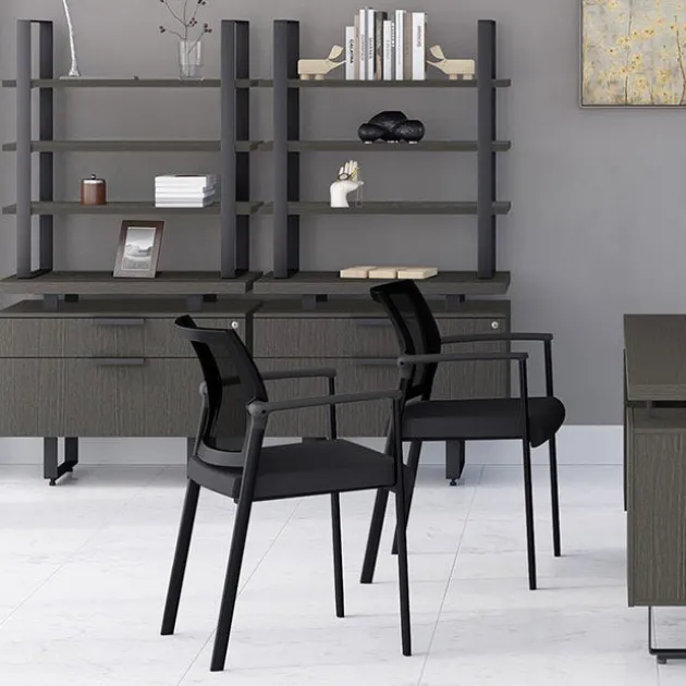 Oslo Mesh Back Stacking Guest Chair