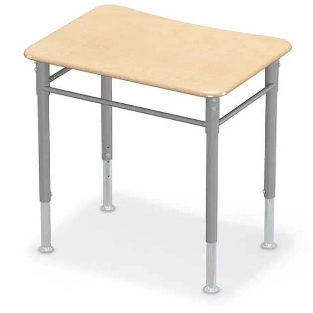 4-Pack Astute Flex Rectangle Desks & Hierarchy Chairs Package