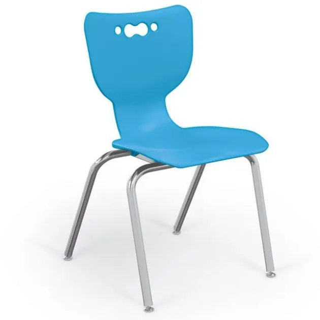 4-Pack Astute Flex Rectangle Desks & Hierarchy Chairs Package