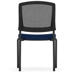 Parson Collection Mesh Back Armless Stacking Side Chair