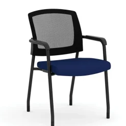 Parson Collection Mesh Back Stacking Side Chair