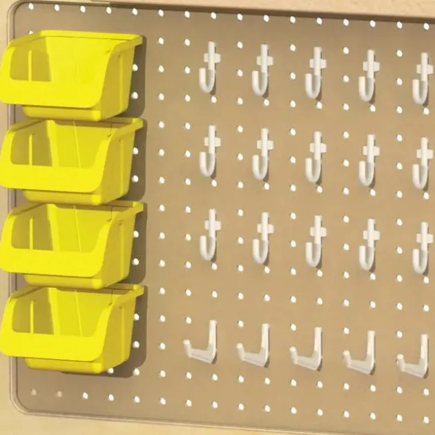 Pegboard Hooks & Bins