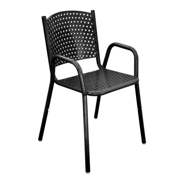 Perforated Outdoor Cafe Chair