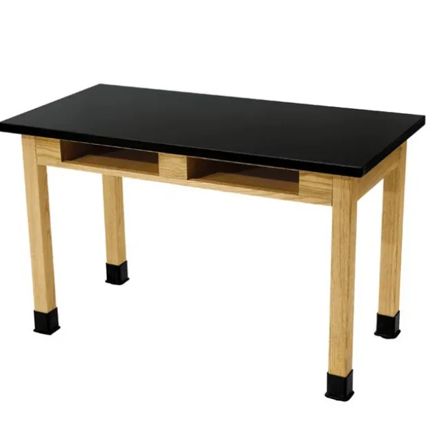 Phenolic Resin Science Lab Table w/ Book Compartments (60'' x 24'')