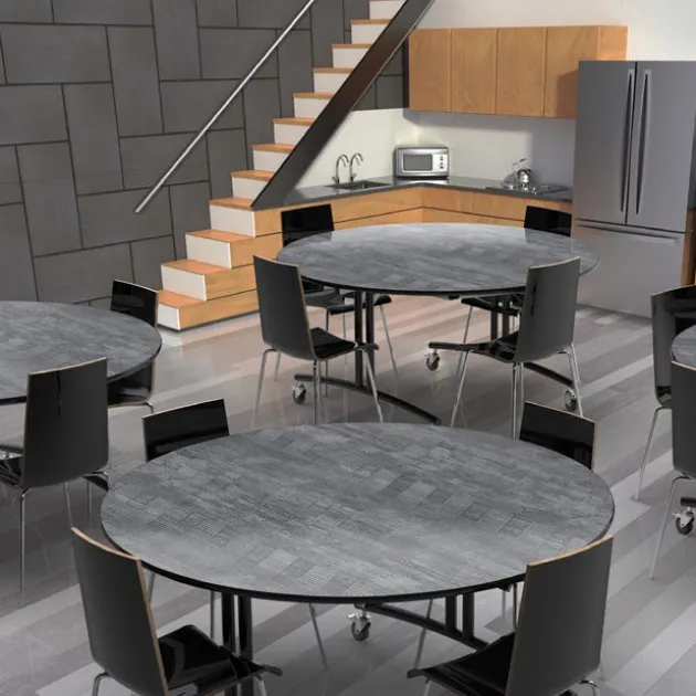 Phlip Mobile Folding Table (60" Round)