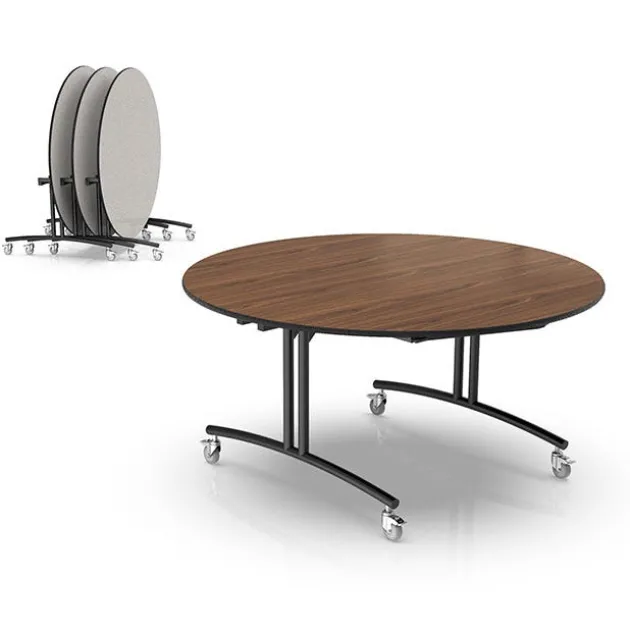 Phlip Mobile Folding Table (60" Round)