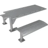 Phoenix Cantilever Horizontal Steel Slat Table