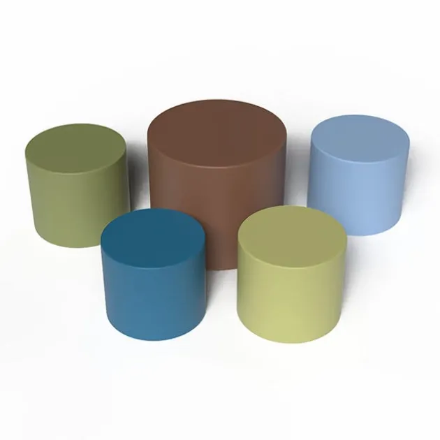 5-Piece Kids Ottoman Stool Set