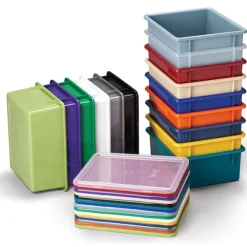 Plastic Cubbie, Tubs, Paper Trays and Lids by Jonti-Craft