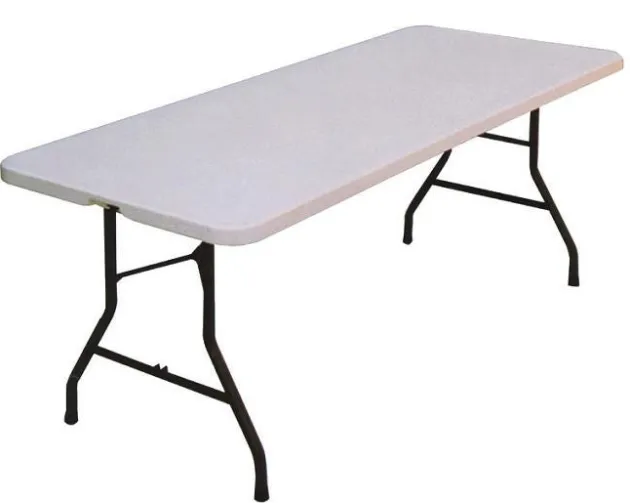 Plastic Resin Fold in Half Table