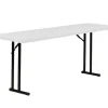 Plastic Resin Seminar Tables w/ Offset Folding Legs