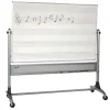 Platinum Reversible Whiteboards with Music Lines