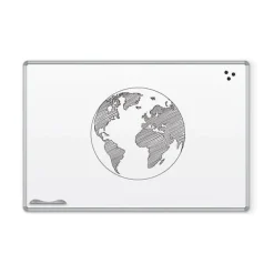 Presidential Trim Porcelain Steel Dry Erase Boards